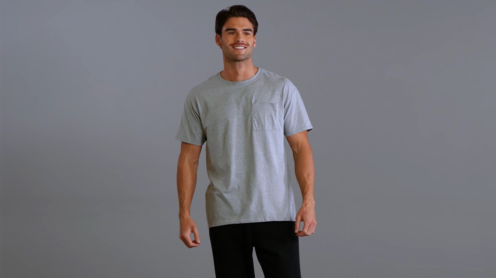 Men’s Eversoft® Short Sleeve Pocket T-Shirt, 2 Pack